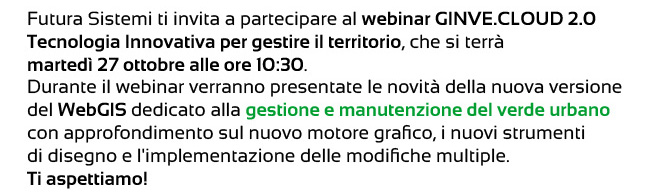 WebGis Gestione e Manutenzione Verde Pubblico